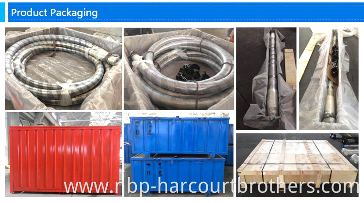 High Pressure API 7K Vibration Oil Field Kelly Hose Mud Pump Rotary Drilling Hose